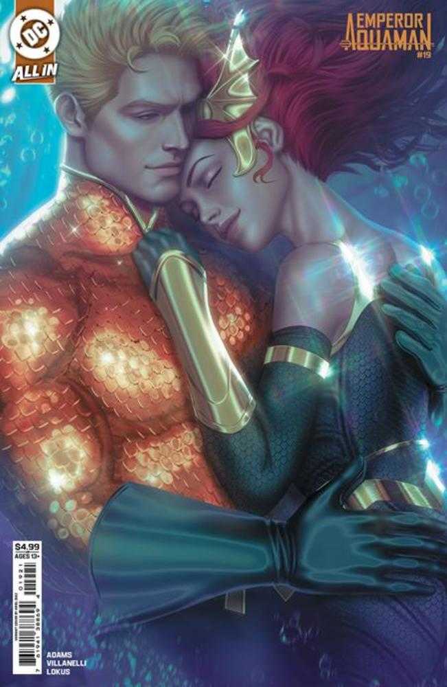 Emperor Aquaman 19 Cover B Ariel Diaz Card Stock Variant - gabescaveccc