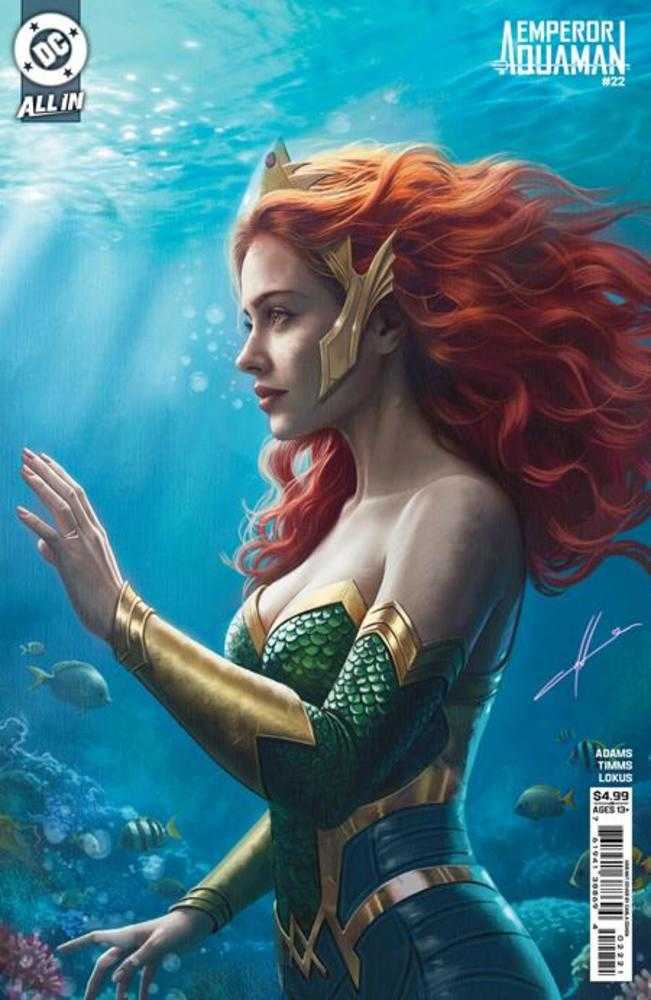 Emperor Aquaman #22 Cover B Carla Cohen Card Stock Variant - gabescaveccc