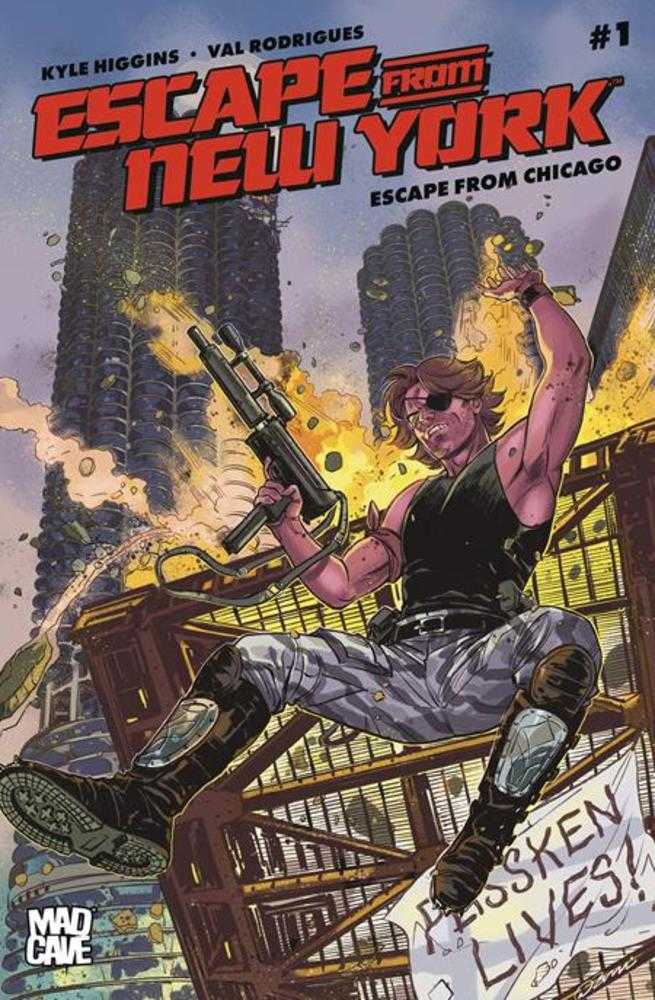 Escape From New York Escape From Chicago 1 Cover B Danica Brine Variant - gabescaveccc