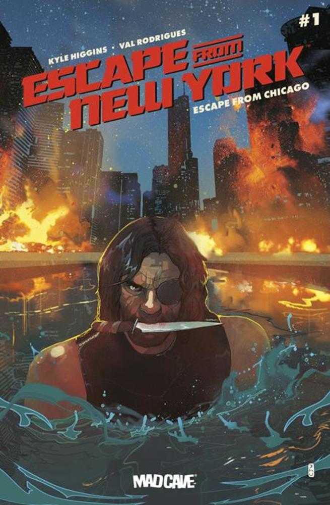 Escape From New York Escape From Chicago 1 Cover D Christian Ward Variant - gabescaveccc