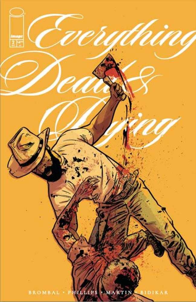 Everything Dead & Dying 2 (Of 5) Cover B Jacob Phillips Yellow Variant (Mature) - gabescaveccc
