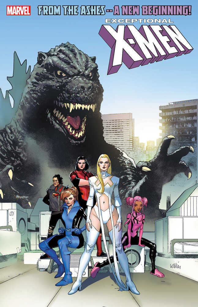 Exceptional X - Men #1 Leinil Yu Godzilla Variant - gabescaveccc