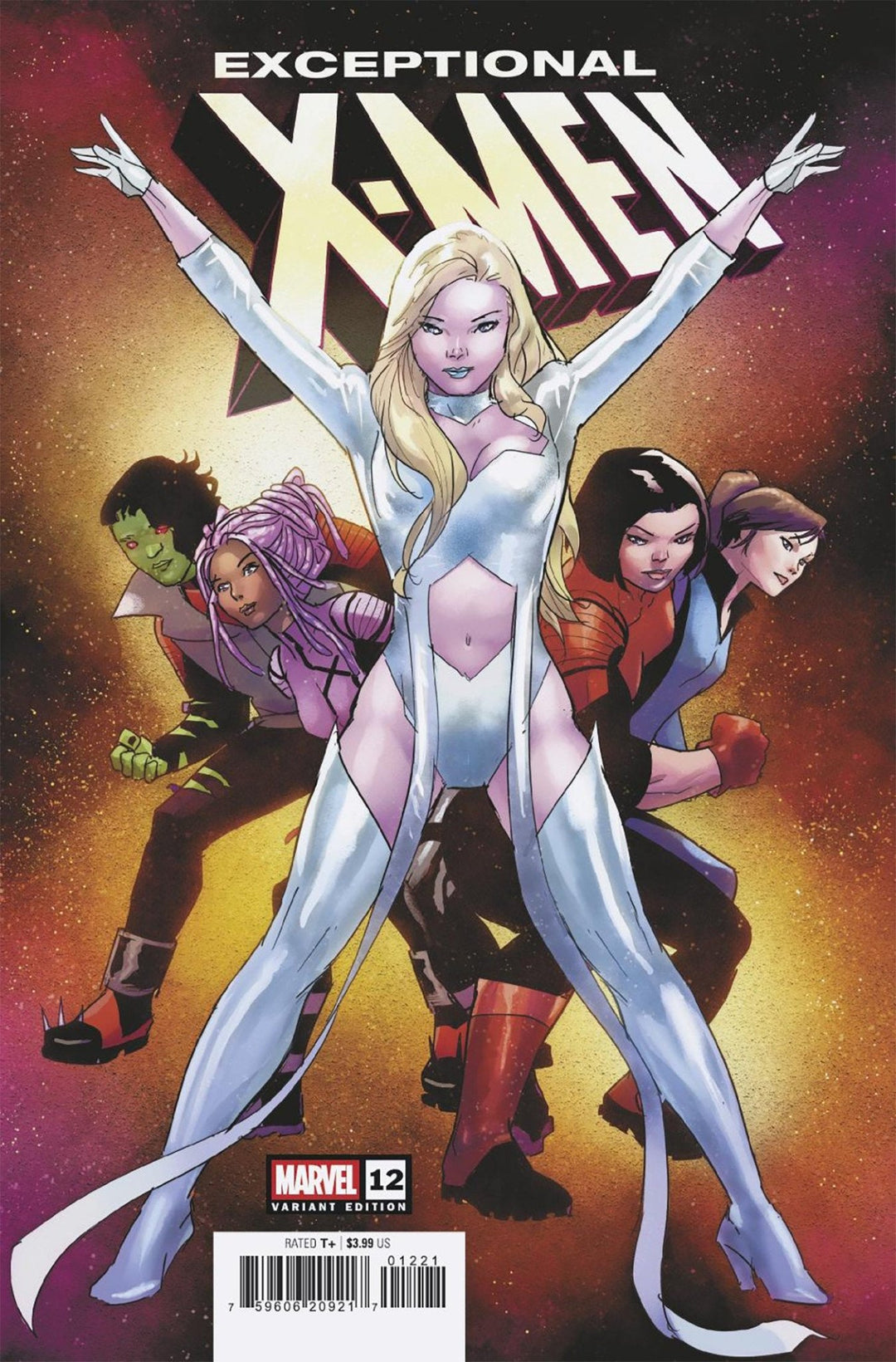 Exceptional X - Men 12 Jan Bazaldua Variant - gabescaveccc