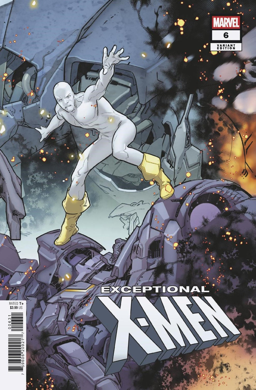 Exceptional X - Men #6 R.B. Silva Connecting Variant - gabescaveccc