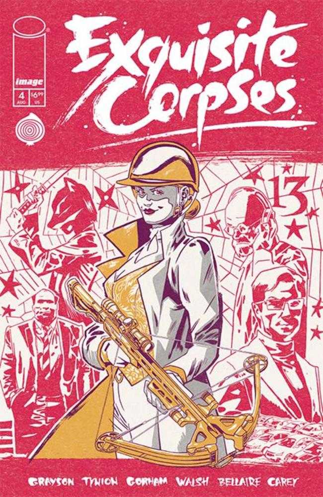 Exquisite Corpses 4 Cover C Michael Walsh Polybagged & Playing Card Variant (Mature) - gabescaveccc