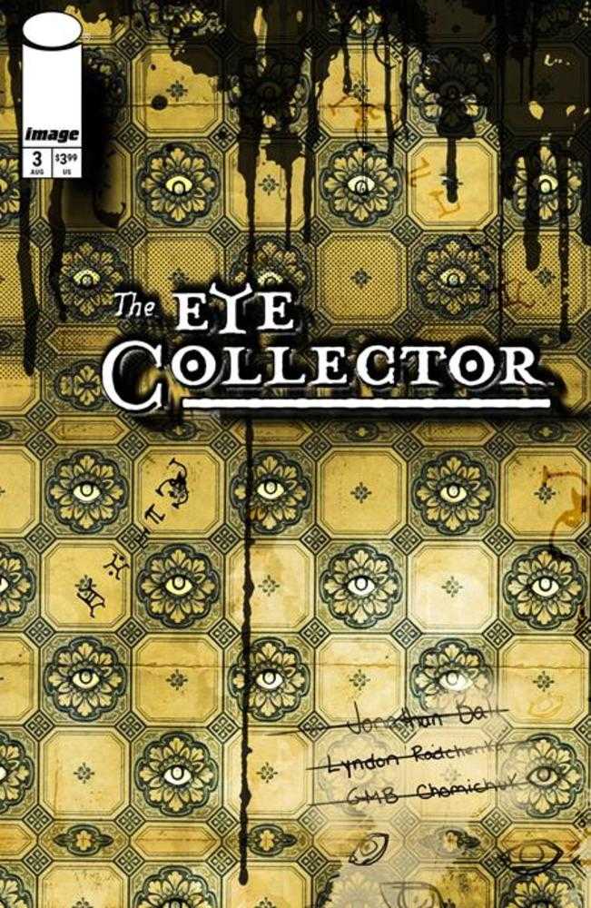 Eye Collector 3 Cover B Gmb Chomichuk Ink Drip Variant - gabescaveccc