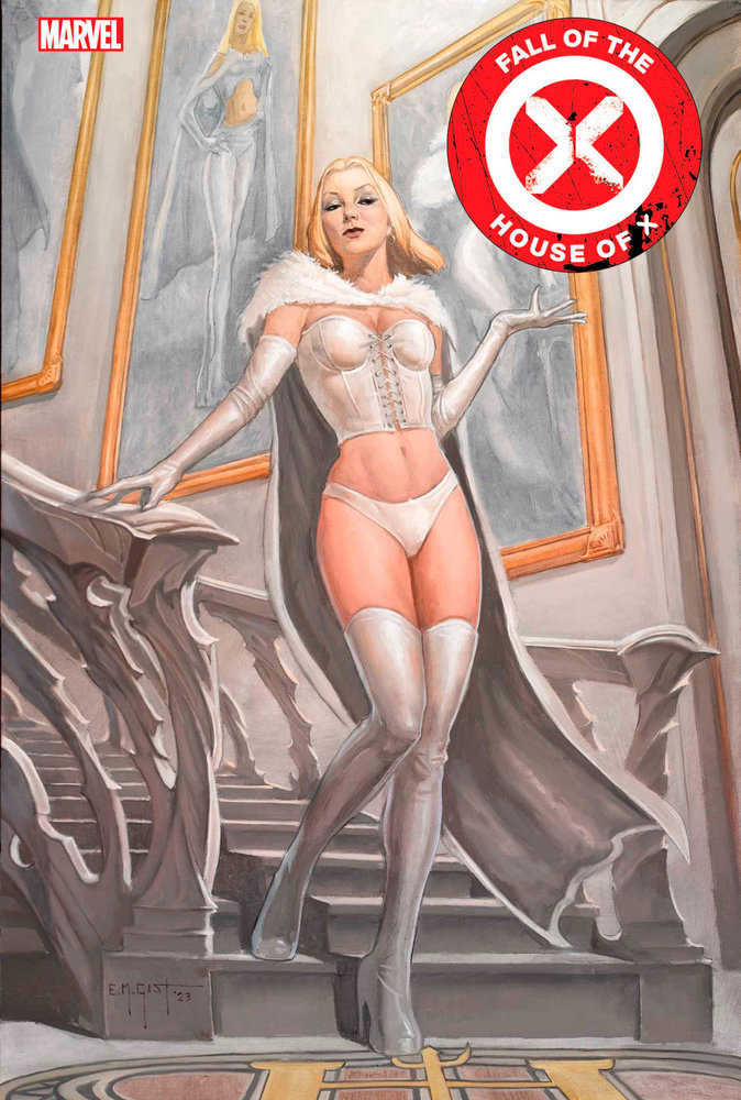 Fall Of The House Of X #4 E.M. Gist Emma Frost Variant [Fhx] - gabescaveccc