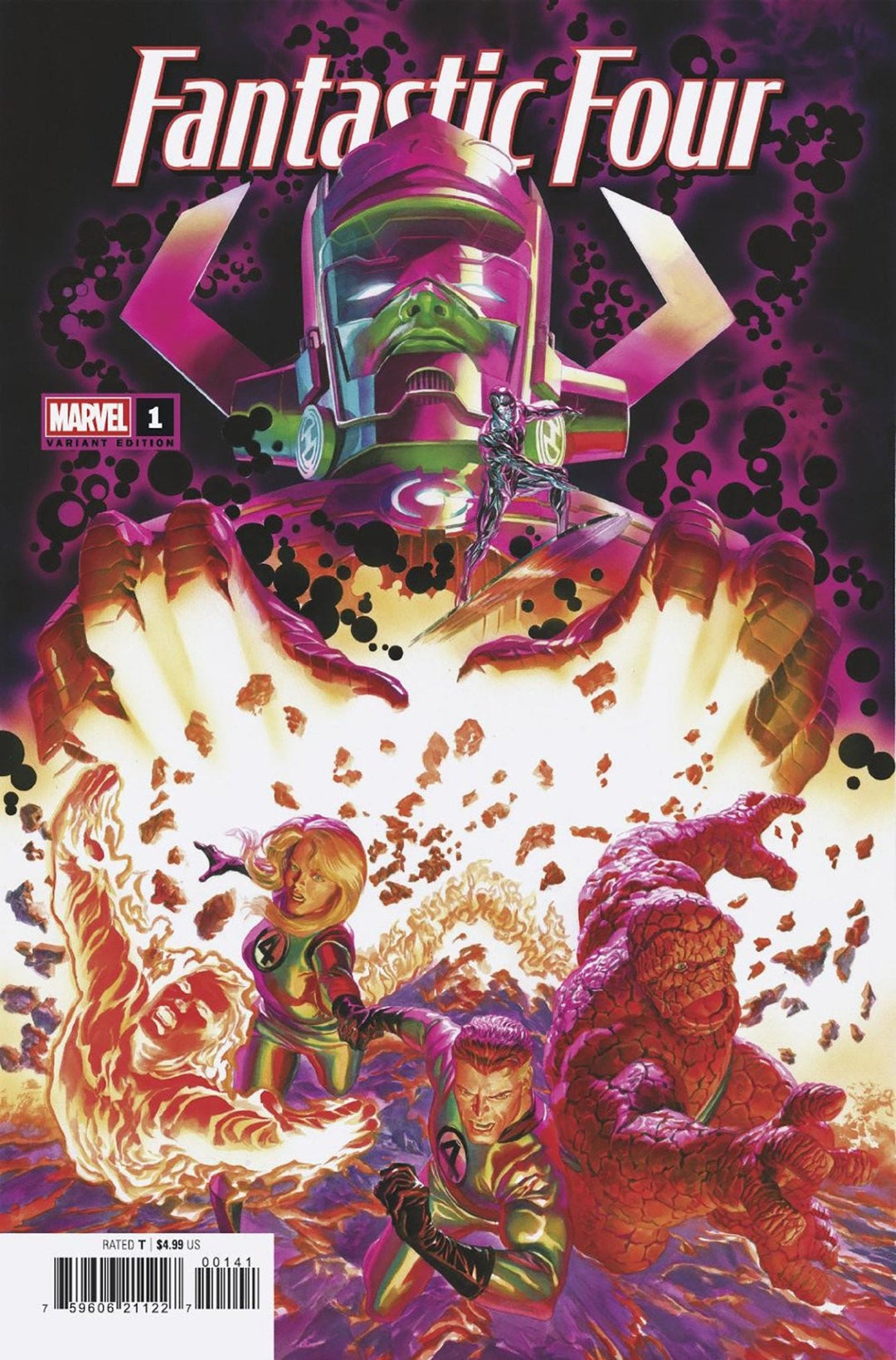 Fantastic Four 1 Alex Ross Variant - gabescaveccc