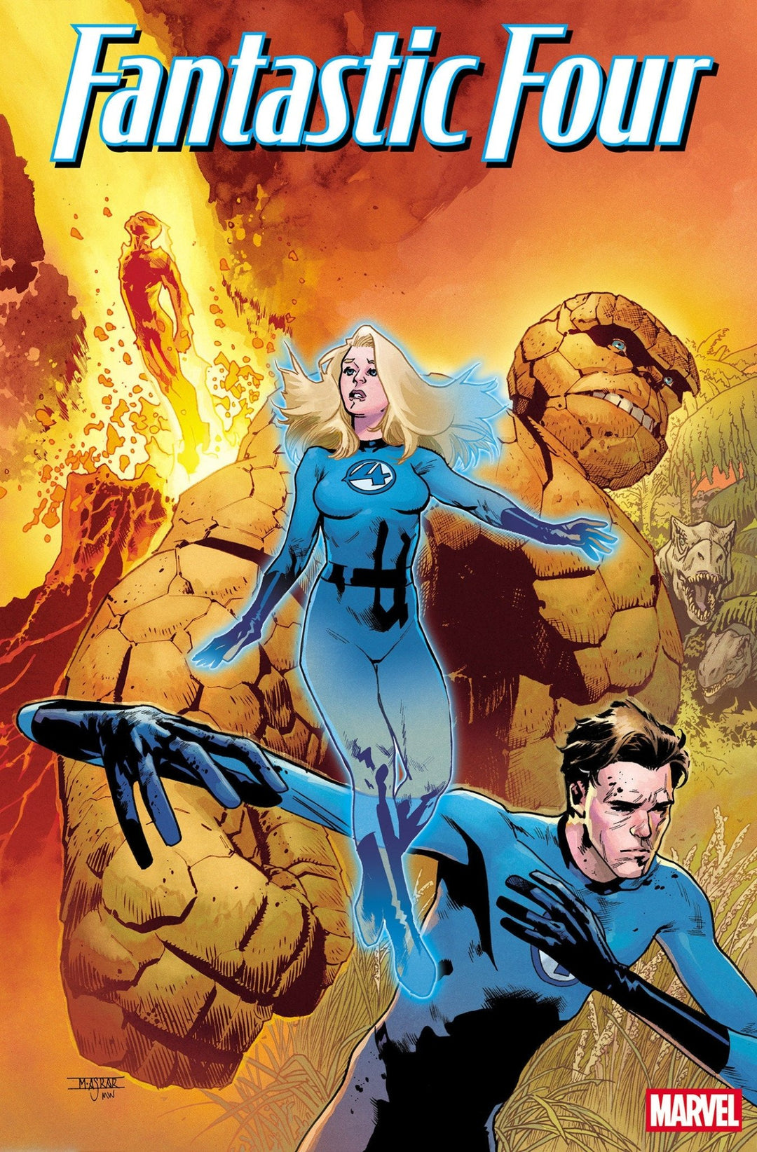 Fantastic Four 1 Mahmud Asrar Foil Variant - gabescaveccc