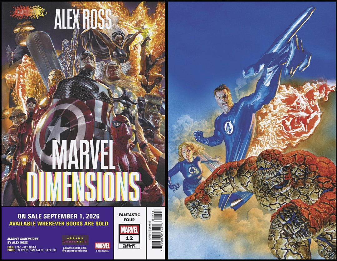 Fantastic Four 12 Alex Ross Marvel Dimensions Variant - gabescaveccc