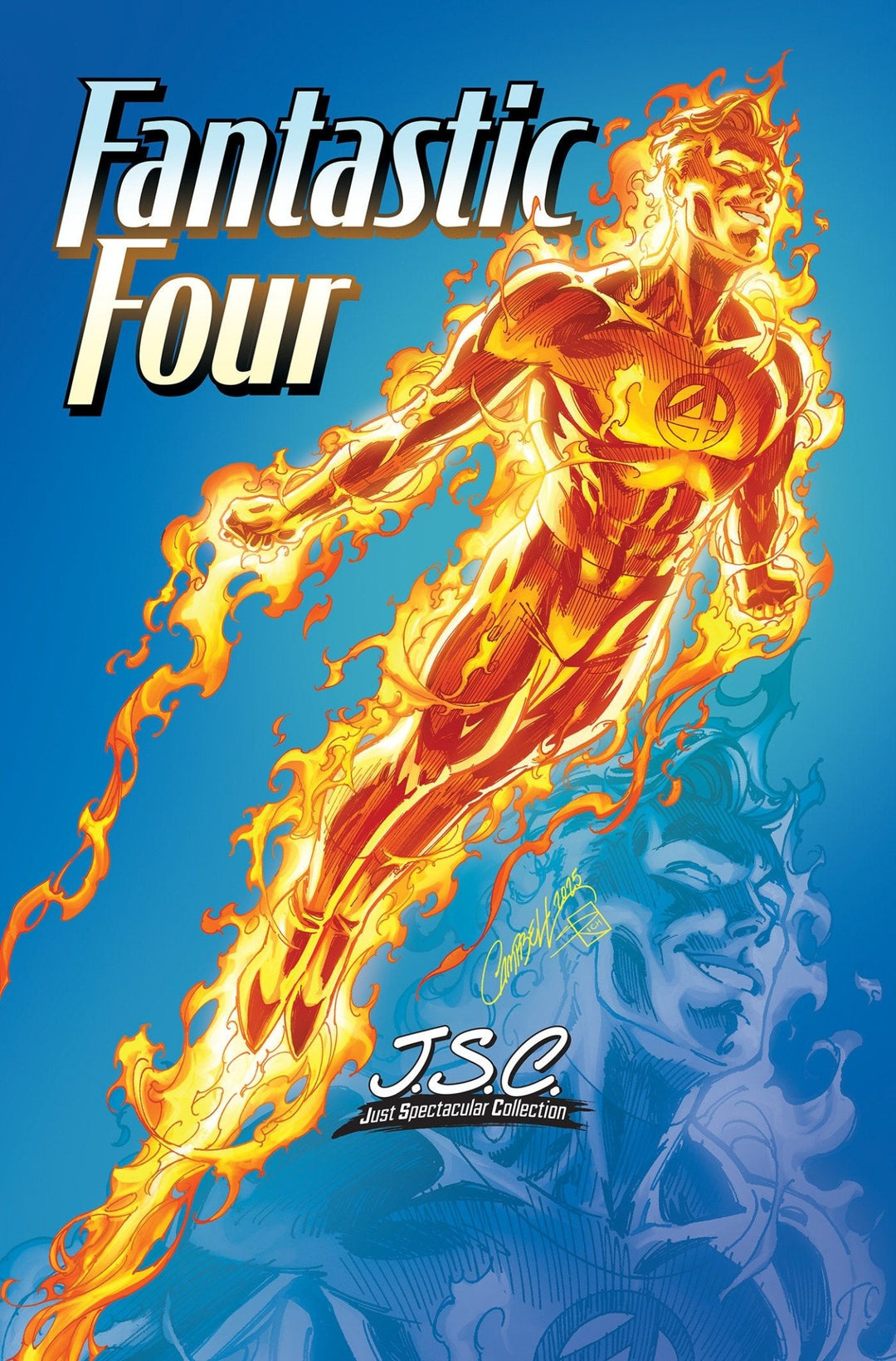 Fantastic Four 2 J. Scott Campbell Just Spectacular Collection Variant - gabescaveccc