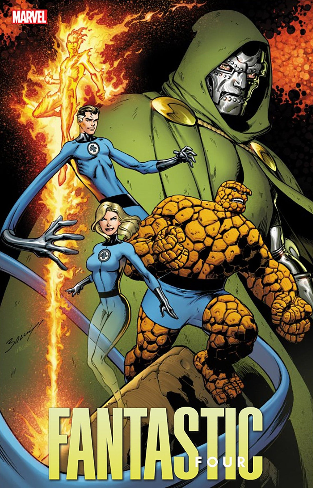 Fantastic Four #27 Mark Bagley Variant - gabescaveccc