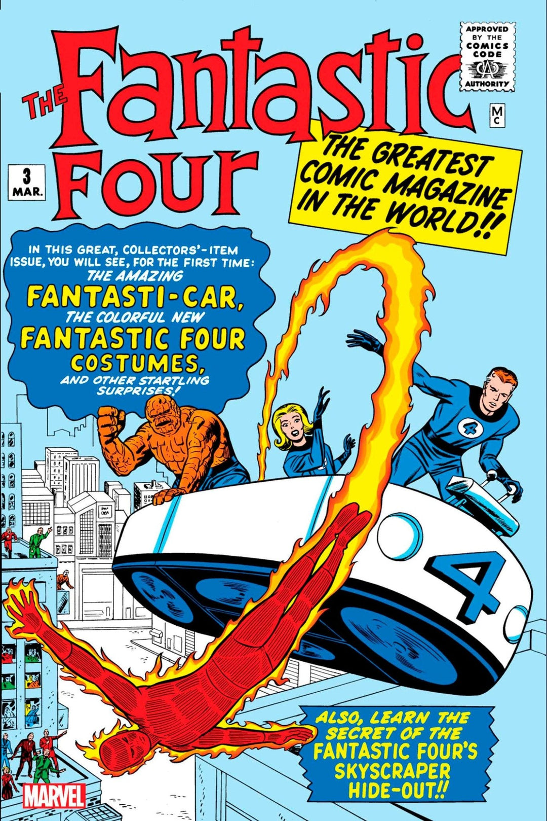 Fantastic Four #3 Facsimile Edition - gabescaveccc