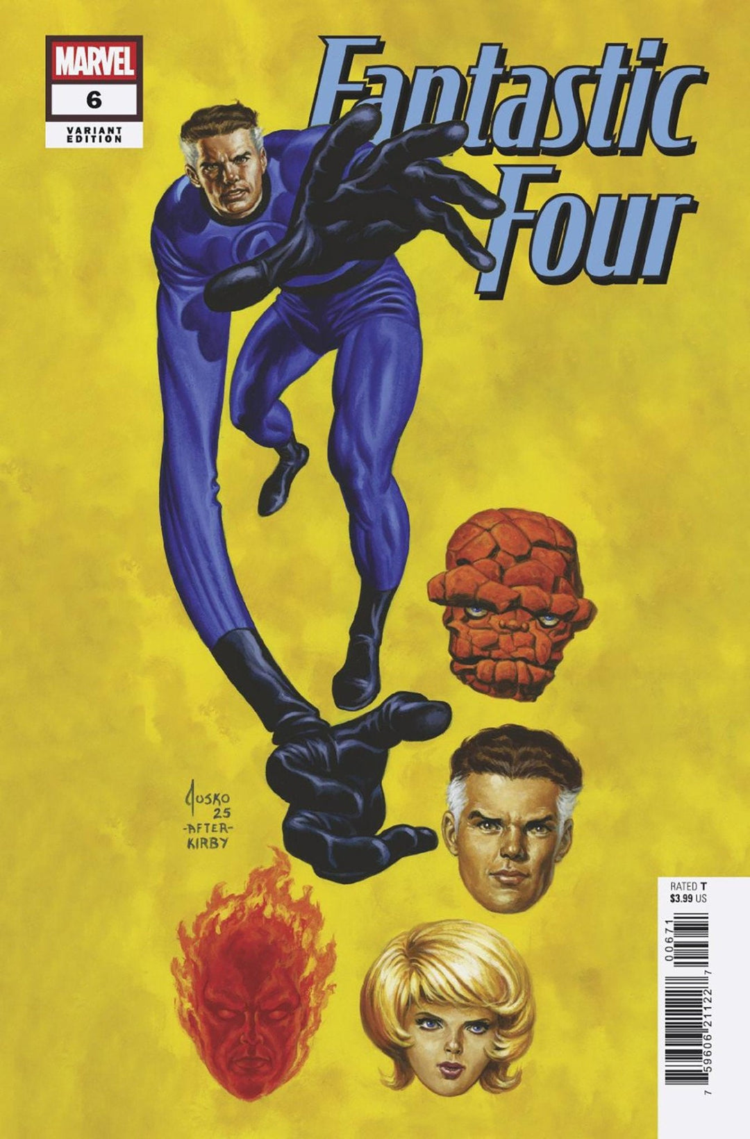 Fantastic Four 6 Joe Jusko Variant - gabescaveccc
