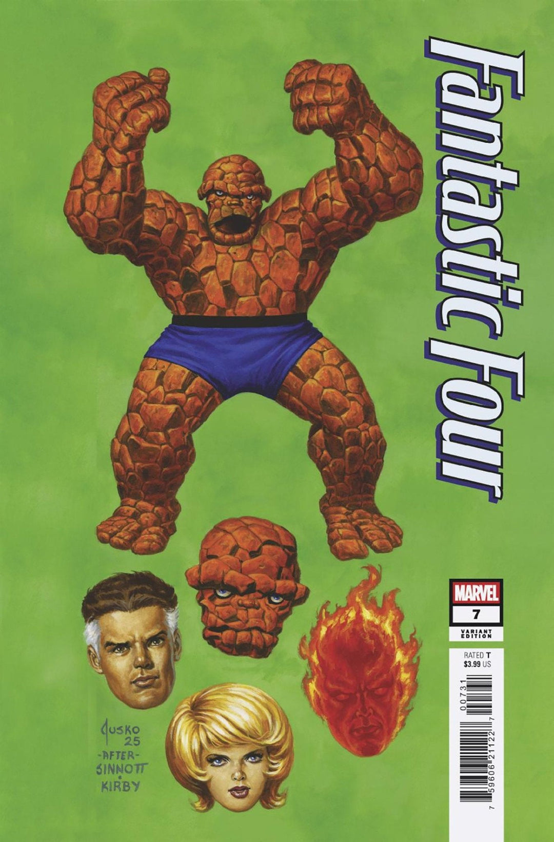 Fantastic Four 7 Joe Jusko Variant - gabescaveccc