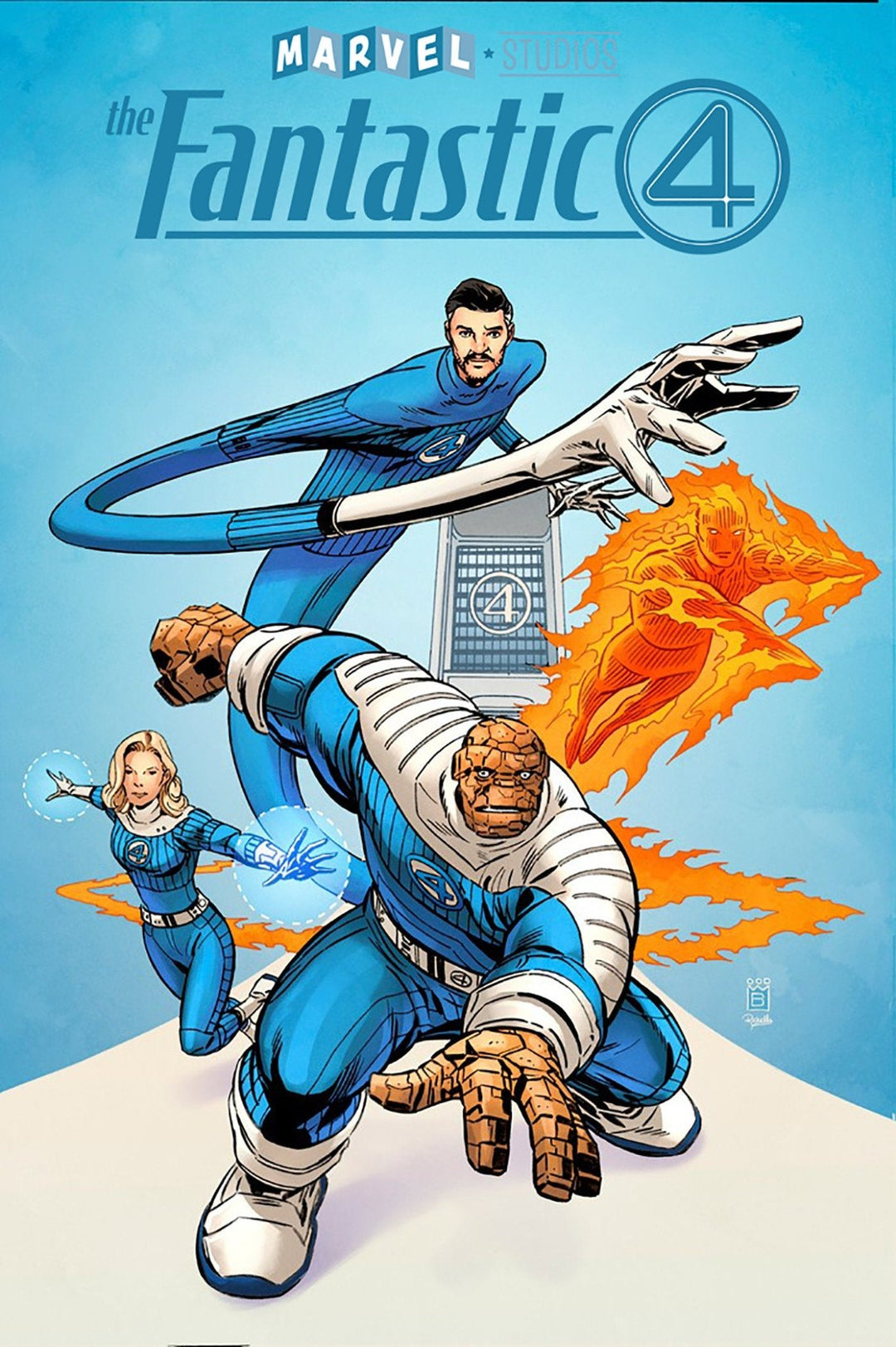 Fantastic Four: First Steps 1 Mark Buckingham Variant - gabescaveccc