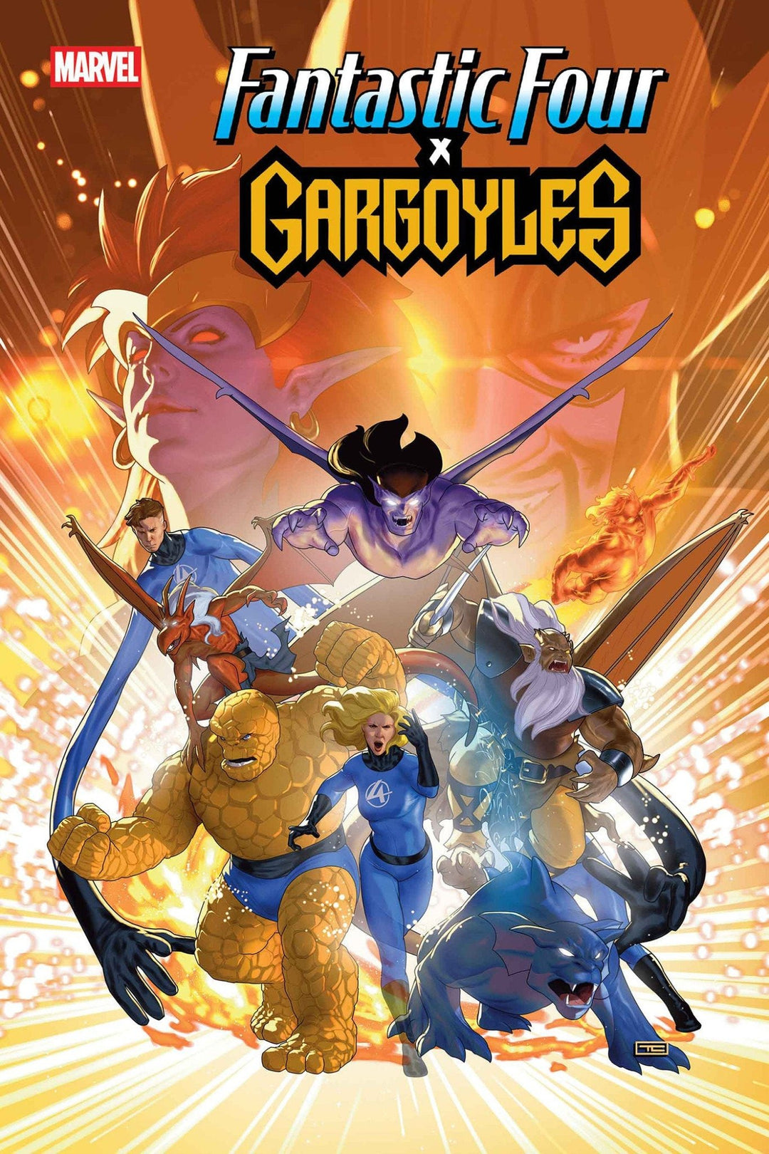 Fantastic Four/Gargoyles 1 - gabescaveccc