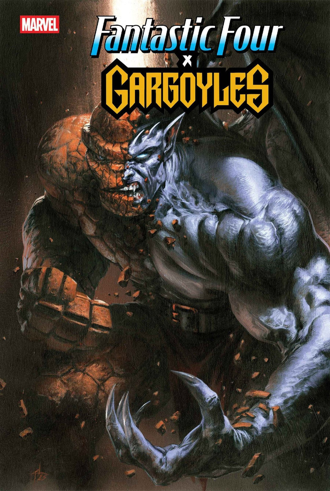 Fantastic Four/Gargoyles 1 Gabriele Dell'otto Variant - gabescaveccc