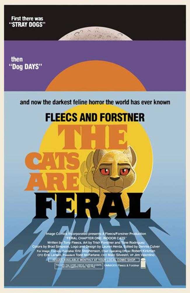 Feral #1 Cover F 1 in 50 Trish Forstner & Tony Fleecs Variant - gabescaveccc