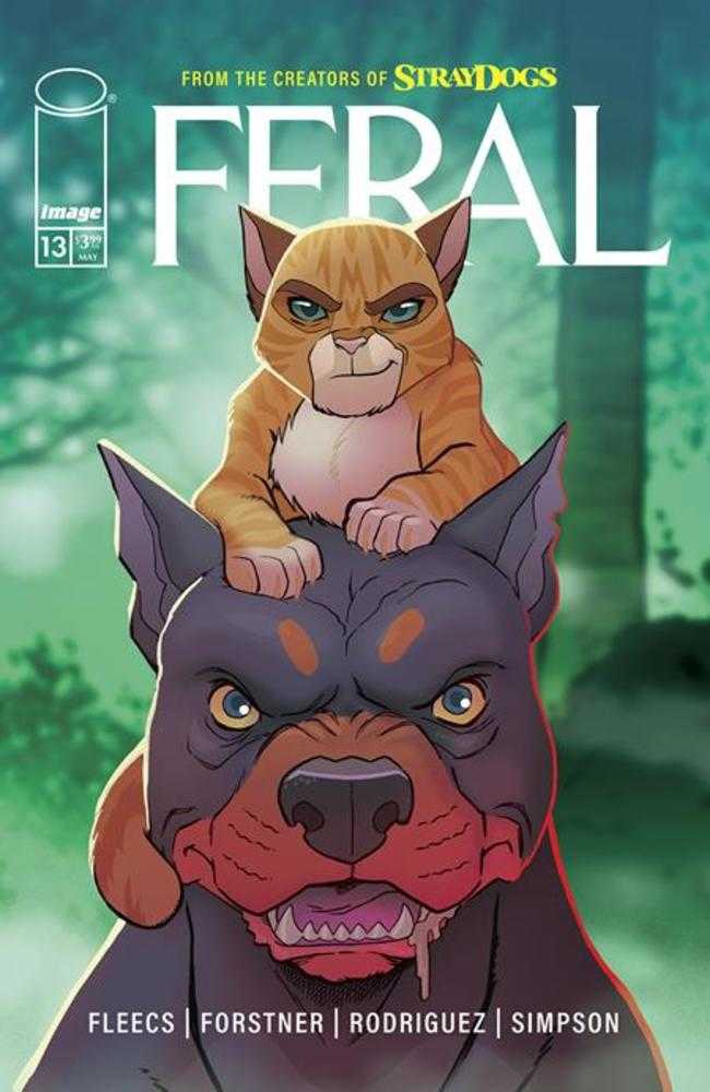 Feral 13 Cover A Trish Forstner & Tony Fleecs - gabescaveccc