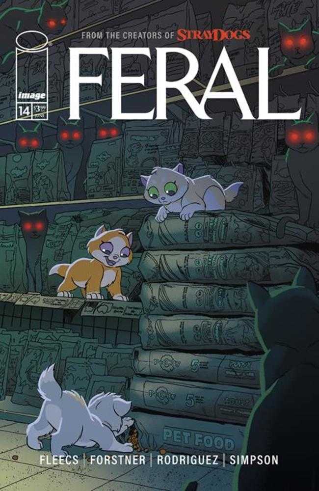 Feral 14 Cover A Trish Forstner & Tony Fleecs - gabescaveccc