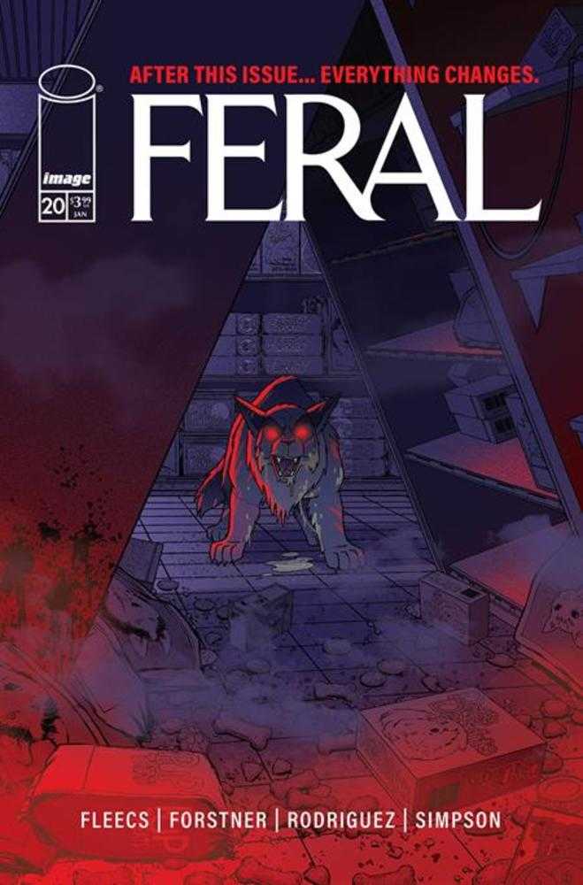 Feral 20 Cover A Tony Fleecs & Trish Forstner - gabescaveccc