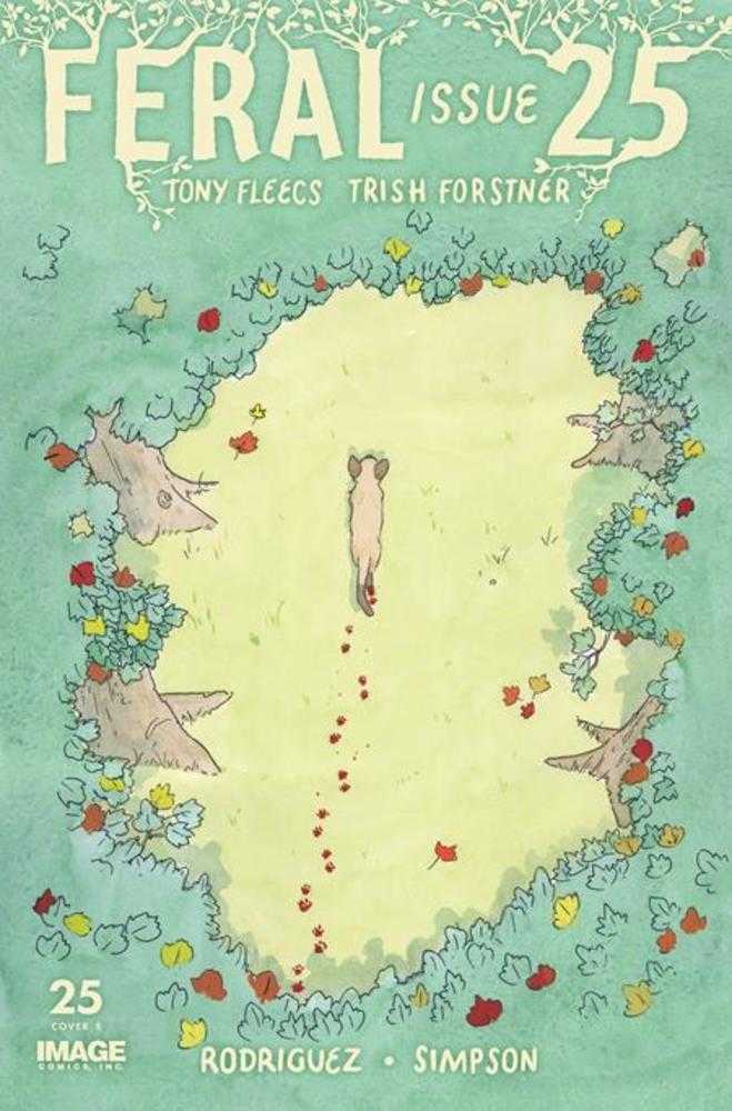 Feral 25 Cover D Patrick Horvath Beneath The Trees Homage Variant - gabescaveccc