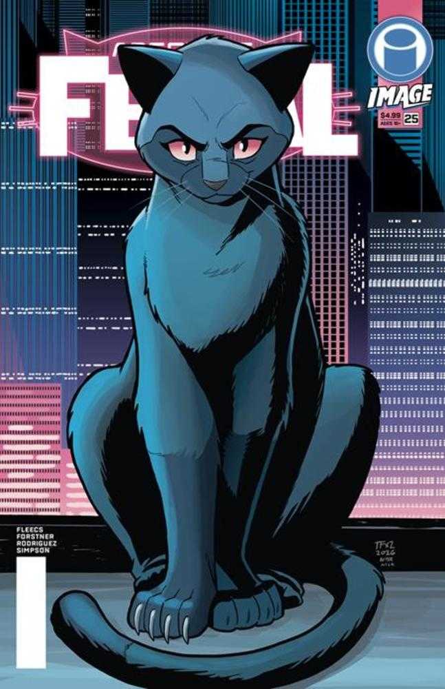 Feral 25 Cover H 1 in 50 Tony Fleecs & Trish Forstner Absolute Batman Homage Variant - gabescaveccc