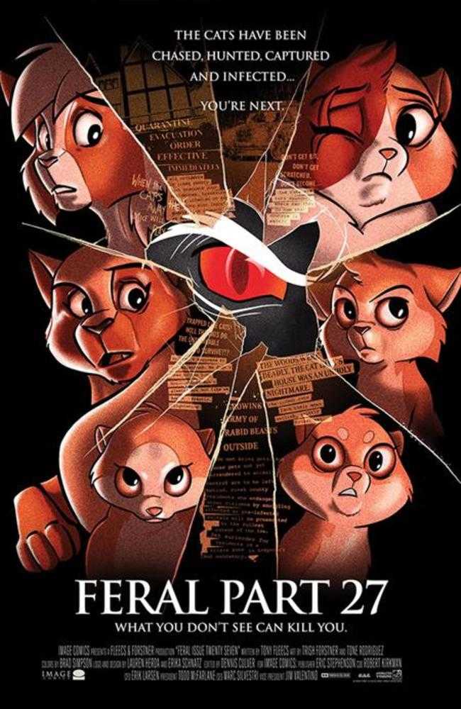 Feral #27 Cover B Allen Passalaqua & Tony Fleecs Urban Legends Homage Variant - gabescaveccc