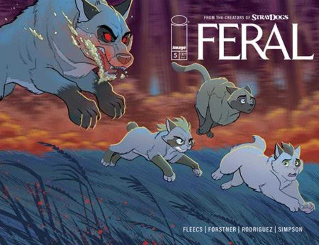 Feral #5 Cover A Tony Fleecs & Trish Forstner Wraparound - gabescaveccc