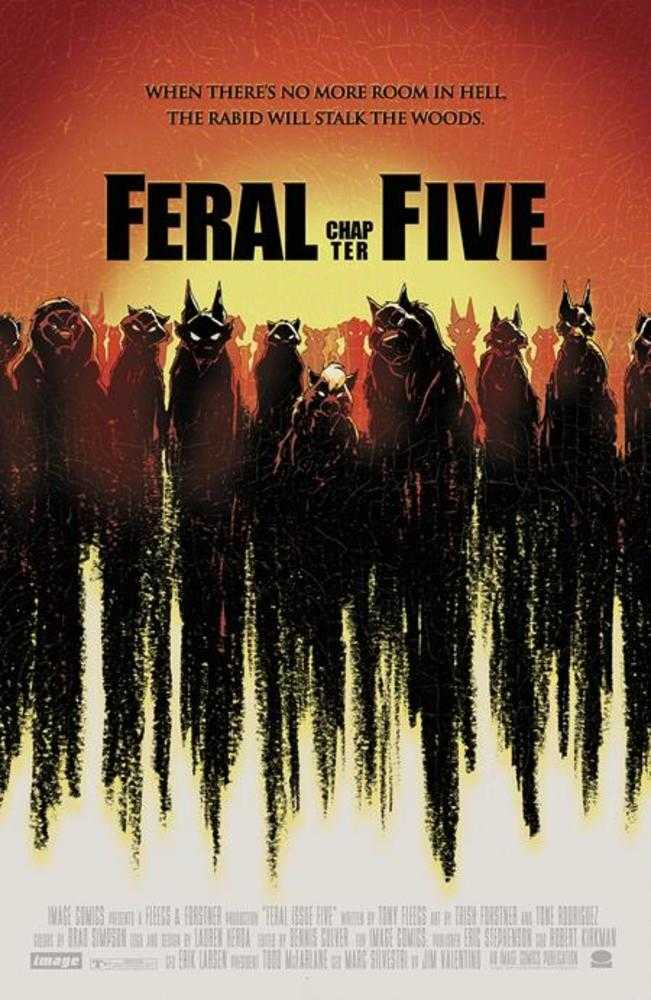 Feral #5 Cover B Tony Fleecs & Trish Forstner Movie Homage Variant - gabescaveccc