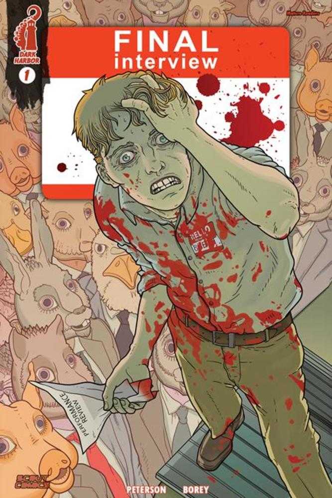 Final Interview #1 Cover A Lou Peterson - gabescaveccc