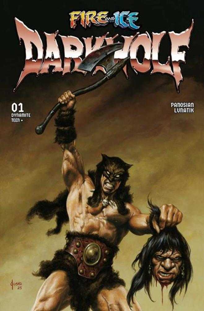 Fire And Ice Darkwolf 1 Cover C Joe Jusko Variant - gabescaveccc