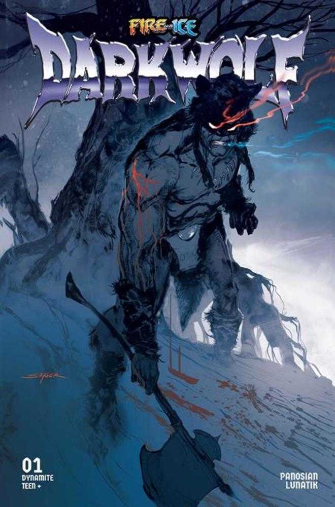 Fire And Ice Darkwolf 1 Cover D Stuart Sayger Variant - gabescaveccc