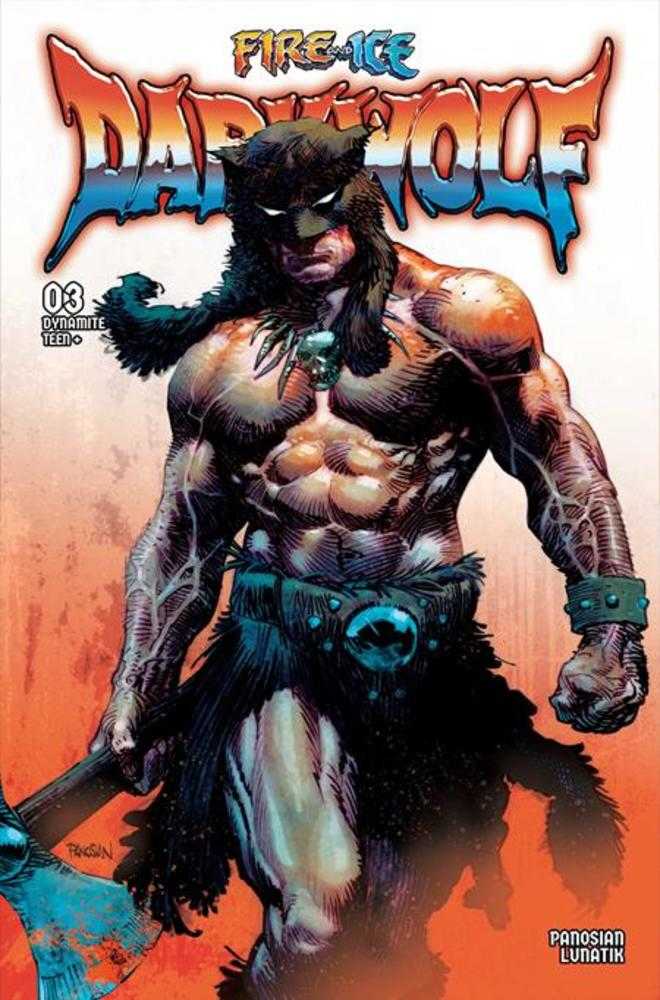 Fire And Ice Darkwolf 3 Cover A Dan Panosian - gabescaveccc