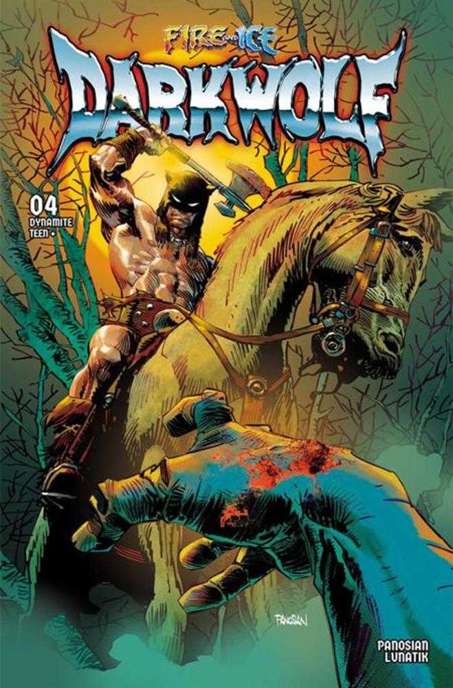 Fire And Ice Darkwolf #4 Cover A Dan Panosian Variant - gabescaveccc