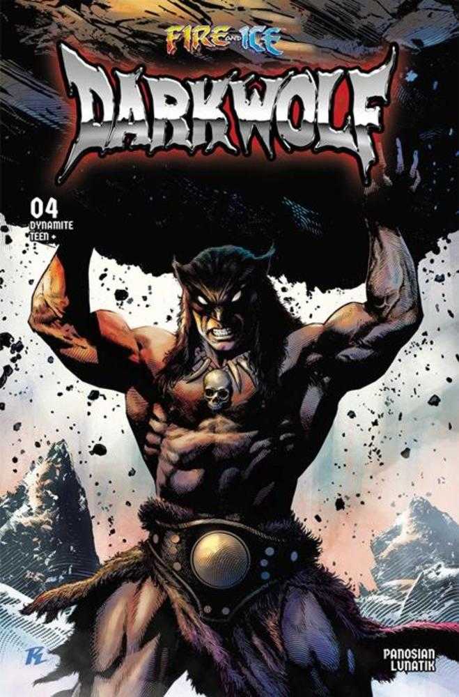 Fire And Ice Darkwolf #4 Cover B Riccardo Latina Variant - gabescaveccc