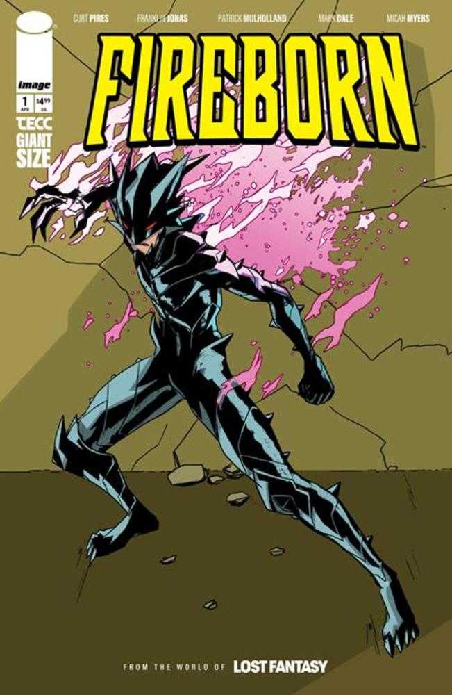 Fireborn 1 Cover B Patrick Mulholland Invincible Homage Variant - gabescaveccc