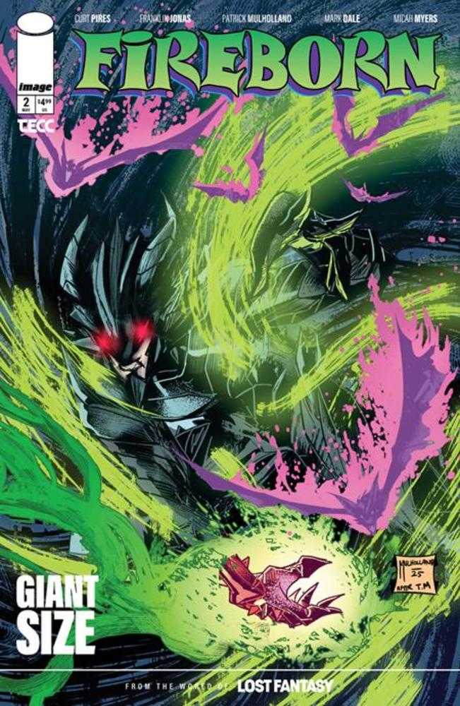 Fireborn 2 Cover B Patrick Mulholland Variant - gabescaveccc