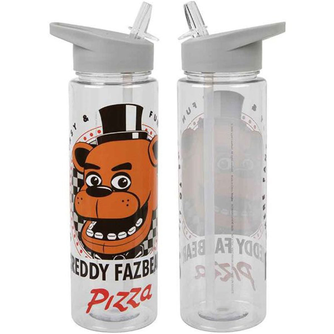Five Nights at Freddy's Freddy Fazbear 24 oz. Water Bottle - gabescaveccc
