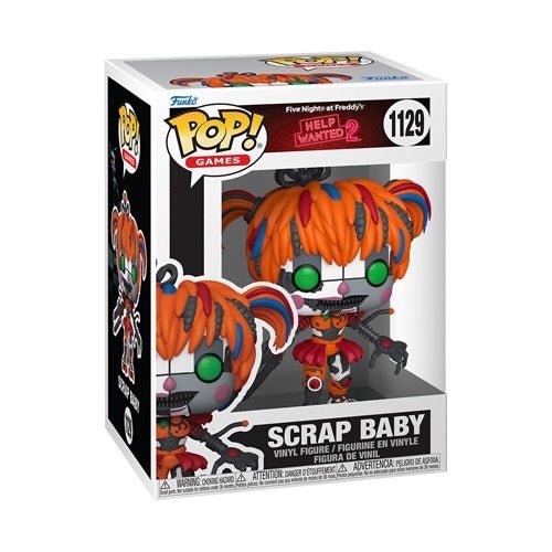 Five Nights at Freddys: Help Wanted 2 Scrap Baby Funko Pop! Vinyl Figure 1129 - gabescaveccc