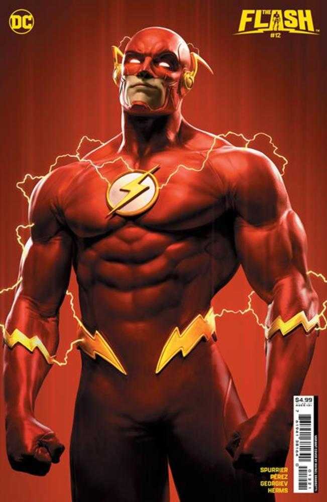 Flash #12 Cover B Rafael Grassetti Card Stock Variant - gabescaveccc