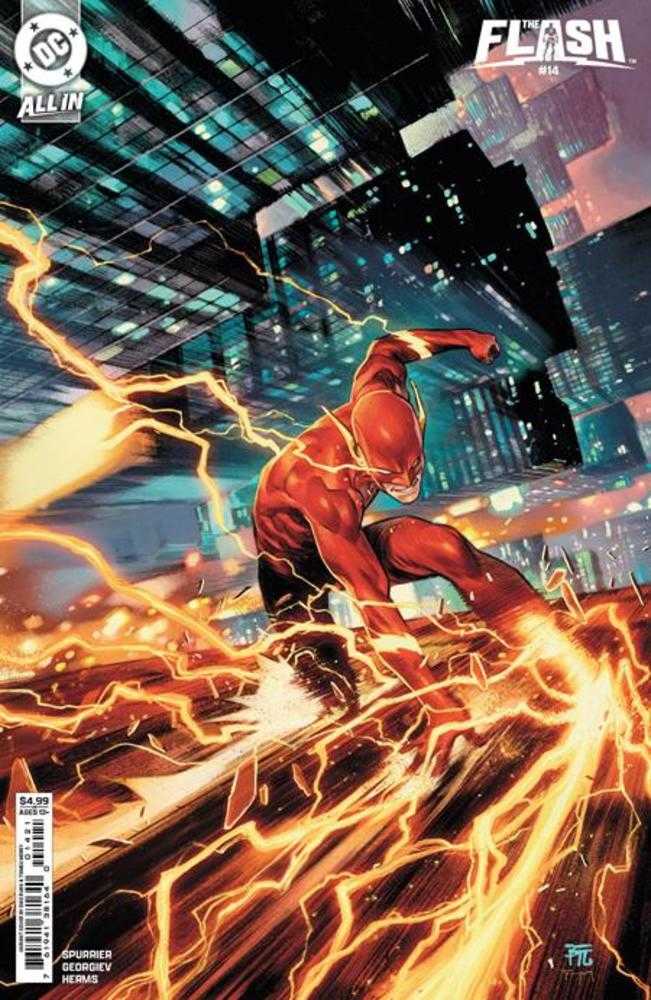 Flash #14 Cover B Dike Ruan Card Stock Variant - gabescaveccc