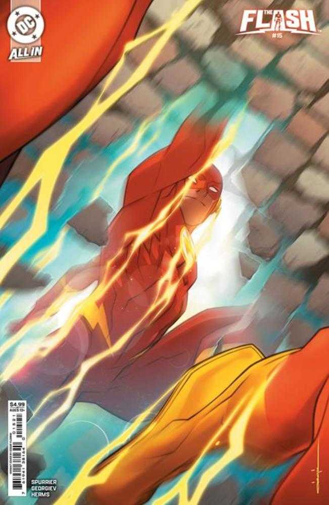 Flash #15 Cover B Ozgur Yildirim Card Stock Variant - gabescaveccc