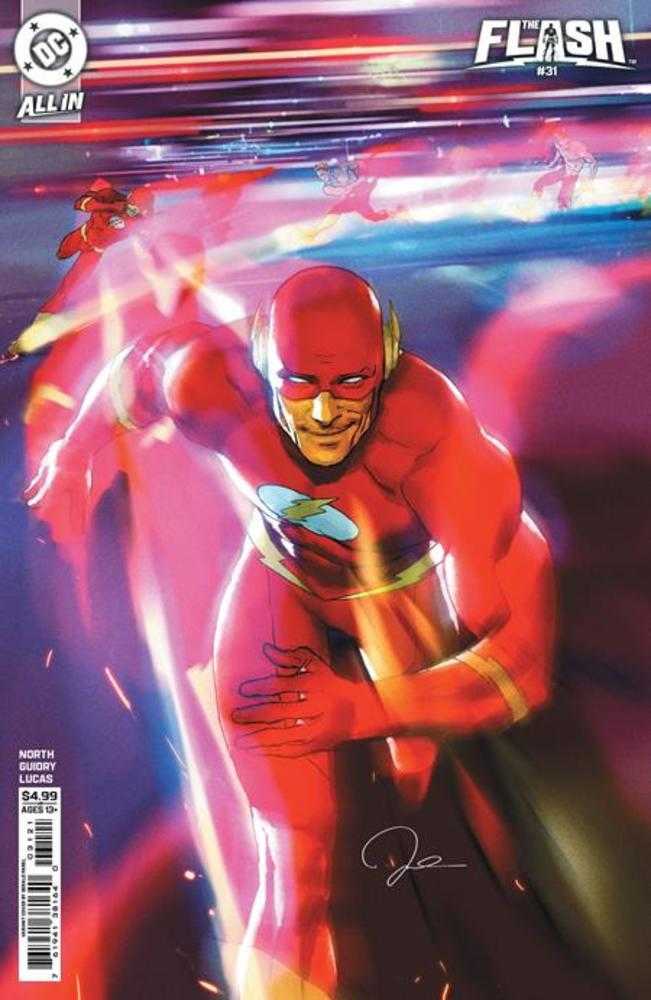 Flash 31 Cover B Gerald Parel Card Stock Variant - gabescaveccc