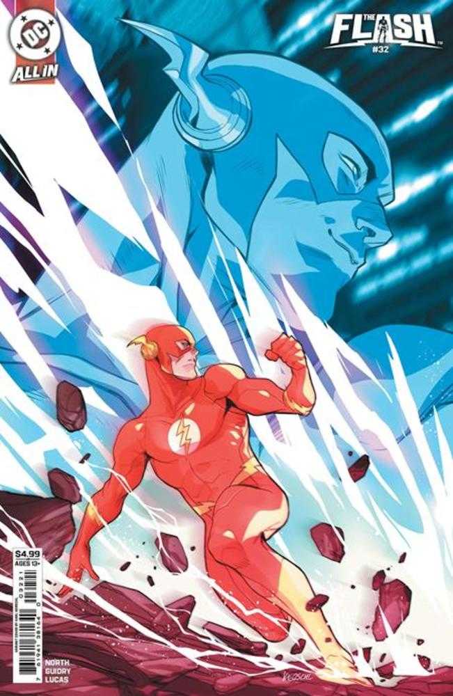 Flash 32 Cover B Karl Kerschl Card Stock Variant - gabescaveccc