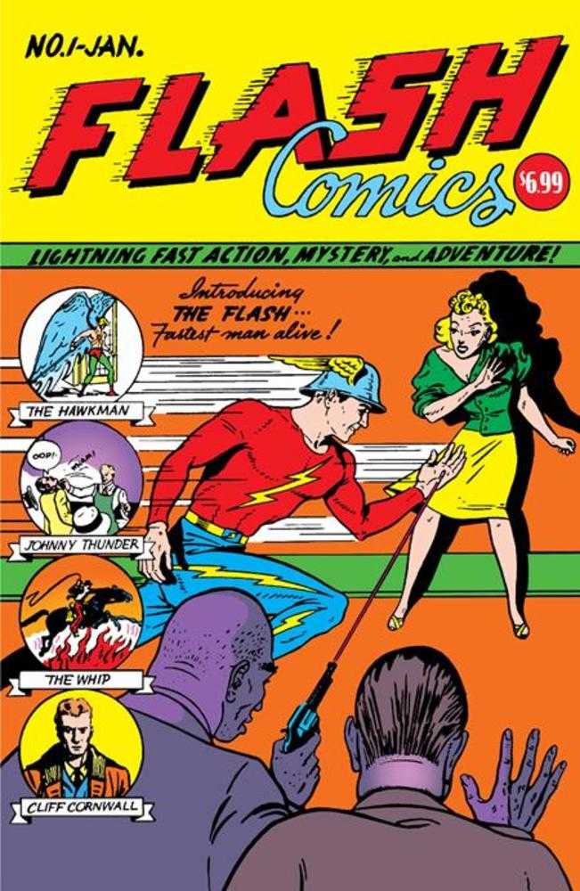 Flash Comics #1 Facsimile Edition Cover A Sheldon Moldoff - gabescaveccc