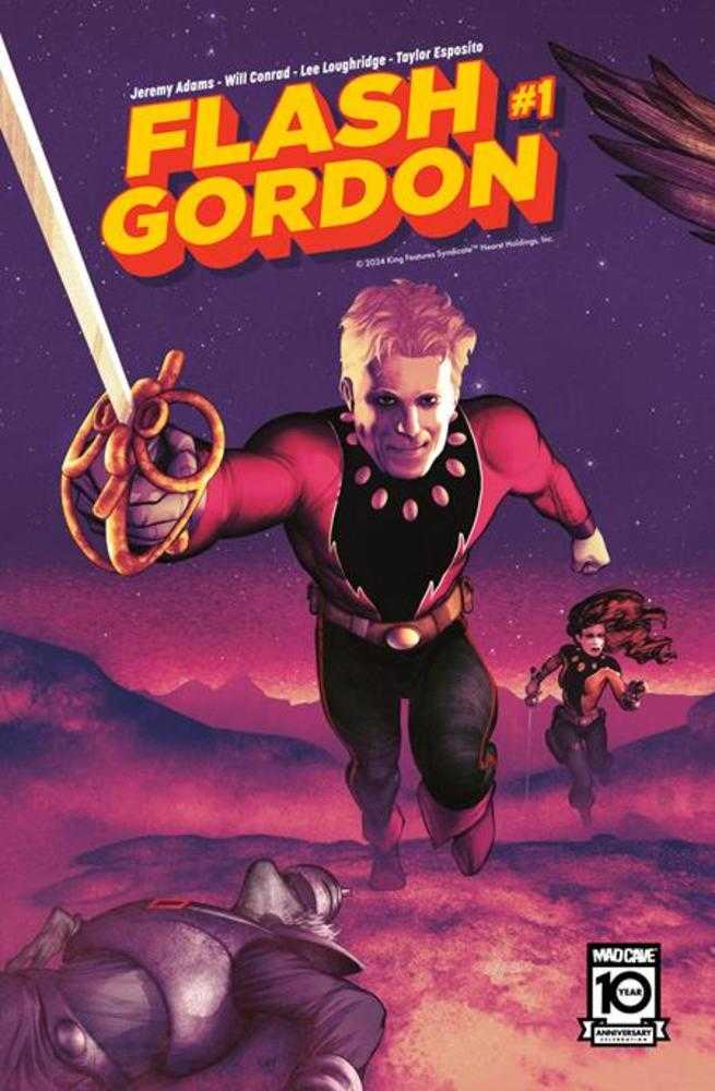 Flash Gordon #1 Cover B Frazer Irving Connecting Cover Variant - gabescaveccc