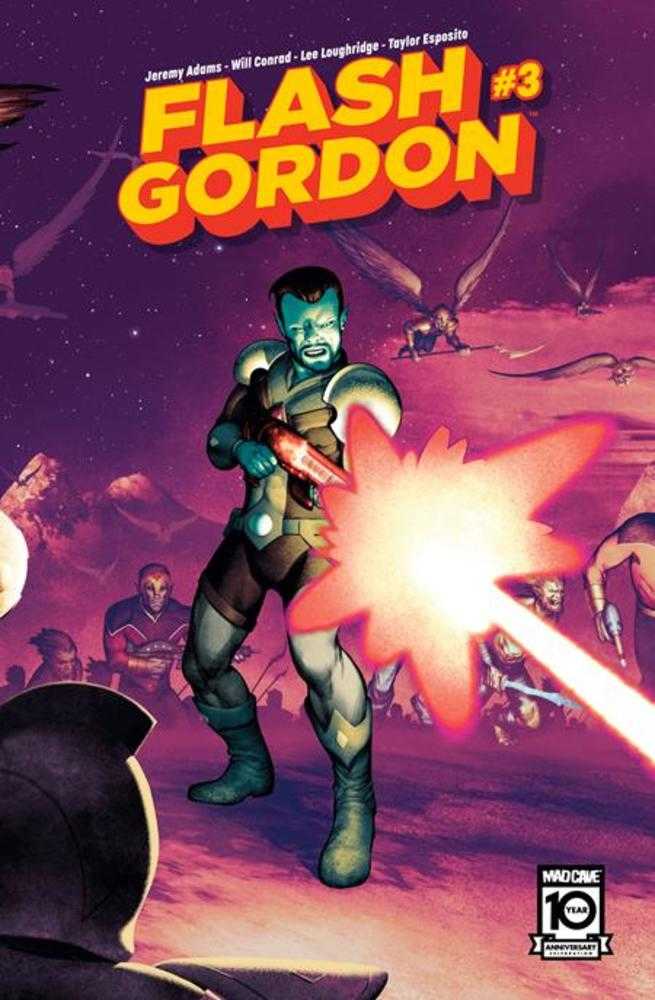 Flash Gordon #3 Cover B Frazer Irving Connecting Cover Variant - gabescaveccc