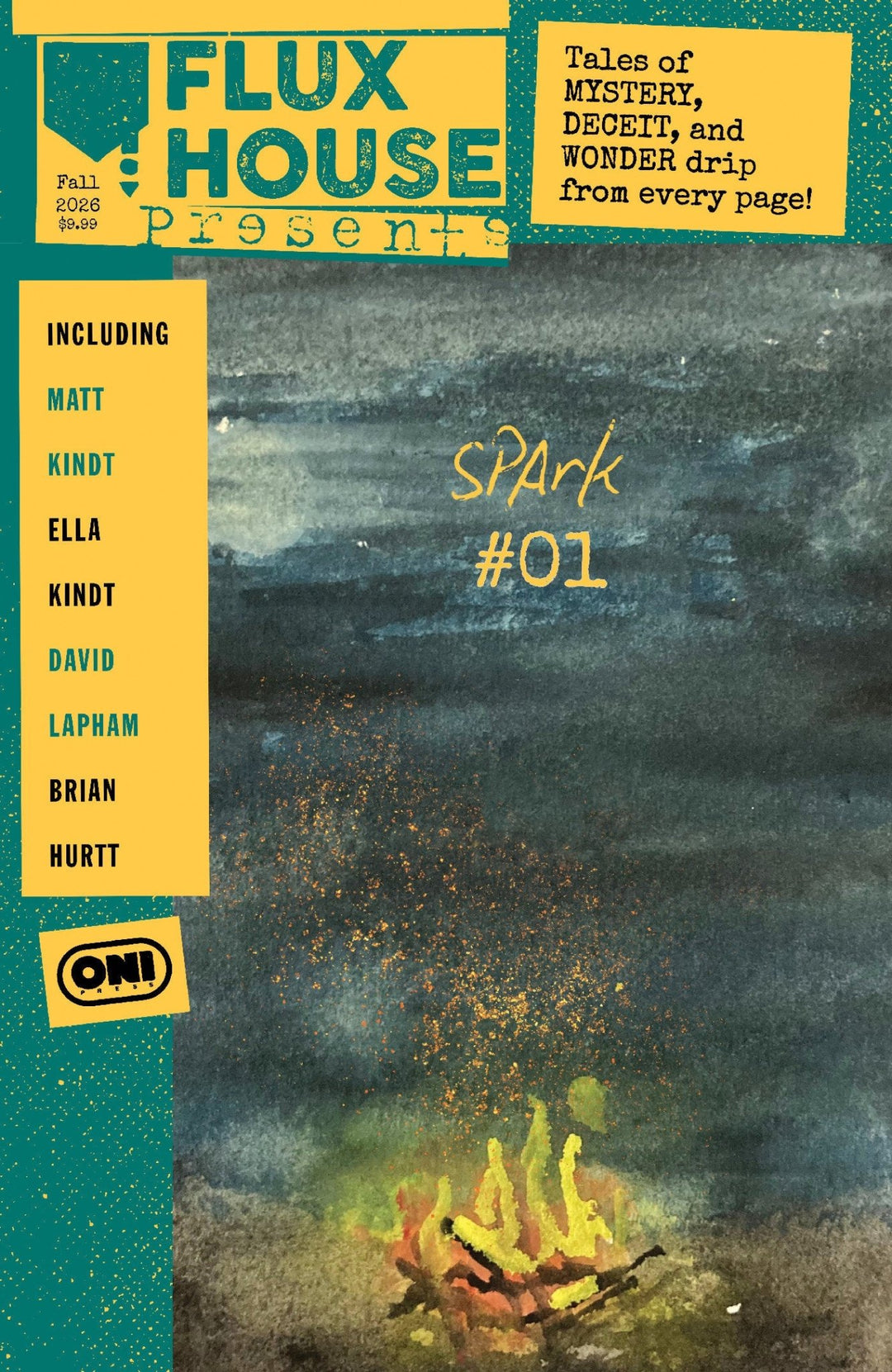 Flux House Presents #1 Cover A Sharlene Kindt - gabescaveccc
